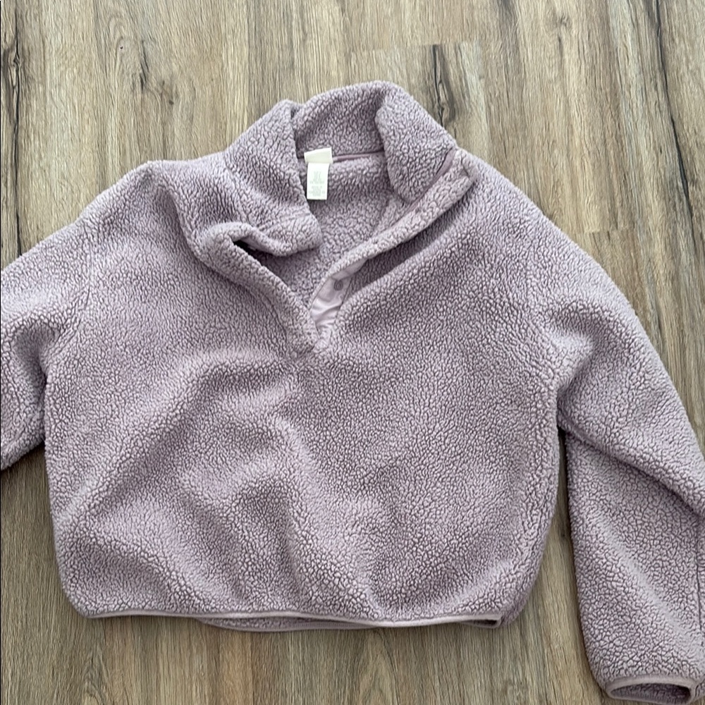 H&M Lavender Fleece Jacket